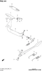 Pin,brake pedal vlr1 (43117-22H00-000)