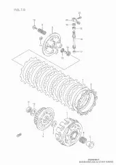 Plate, clutch driven (21451-43D00-000)