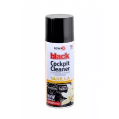 Поліроль панелі приладів NOWAX BLACK Cockpit Cleaner Vanilla 450мл.