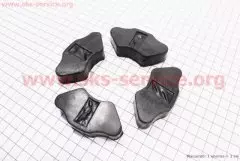 Резинка демпферна заднього литого колеса DELTA комплект 4шт (Китай)