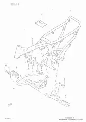 Rubber,fr footrest (43551-03001-000)