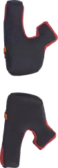 Змінні накладки на щоки до шолому Alpinestars MISS + 5мм, Чорний, XL