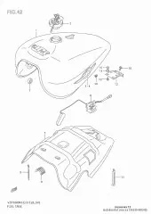 Bracket comp,fuel vz (44530-48G00-000)