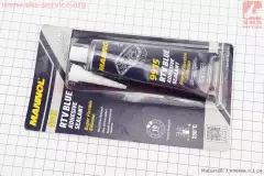 Герметик силіконовий високотемпературний синій RTV Adhesive Sealant Blue 85гр (MANNOL), Синій