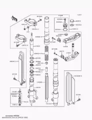 GUIDE-FORK SPRING KDX250-D1 (440281084)