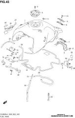 Hose,fuel tank dl650 (44520-11J00-000)