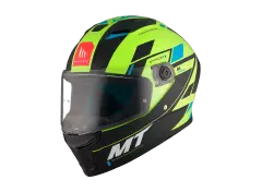 Шолом MT STINGER 2, Чорний матовий/Жовтий, S