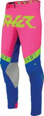 Мотоштани THOR SPORTMODE Flite, Рожевий/Синій, 36
