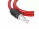 Трос протиугінний Oxford OF06 Bumper cable lock Red 6ммx600мм - Фото 6