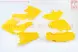 Пластик весь комплект 7 деталей Honda CRF50 жовтий (Китай) - Фото 2