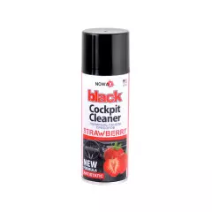 Поліроль панелі приладів NOWAX BLACK Cockpit Cleaner Strawberry 200мл.