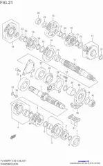 Retainer, tl1000s/w (24741-02F00-000)