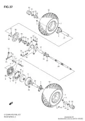 Spacer axle lt-z50/k (64731-43G00-000)