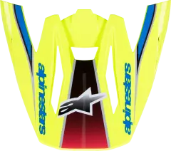 Змінний козирок до шолома Alpinestars Supertech M5, Жовтий