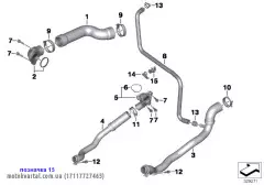 Держатель шланга (17117727465)