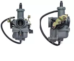 Карбюратор 4T CB/CG 150 (PZ27 з прискорювальним насосом, дросель під трос), (KNG)