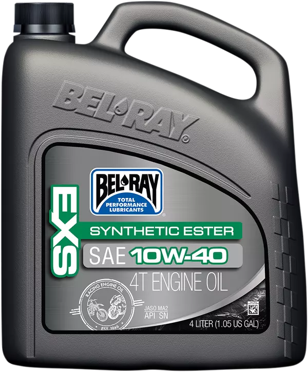 Олива моторна BEL-RAY EXS Synthetic Ester 4T 10W40 4л