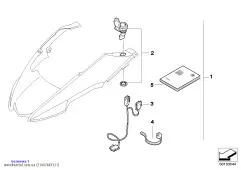 Комплект дооснащения гнезда разъема (71607685121)