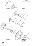 Шестерня Стартера :: GEAR, IDLER 2 (4KB-15517-00-00)