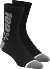 Шкарпетки 100% Rythym, Чорний/Сірий, L, XL
