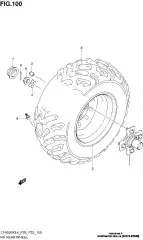 Washer,hub lt-a700x/ (64723-03G00-000)