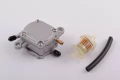 Бензонасос вакуумний Honda DIO (+паливний фільтр) (mod.B), (KOMATCU)