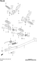 Bracket,pillion dr-z (43650-29F20-000)