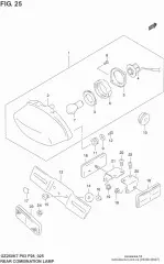 Grommet gz125 (09308-08007-000)