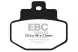 Колодки гальмівні дискові EBC SFAC321