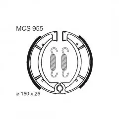 Колодки гальмівні барабанні LUCAS MCS955