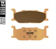Колодки гальмівні дискові GALFER FD142G1370