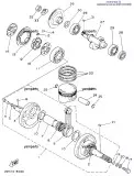Кольца Поршневые :: PISTON RING SET (0.50MM O/S) (4GB-11610-20-00)