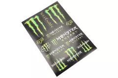 Наклейки набір 13шт MONSTER ENERGY (20х30см)