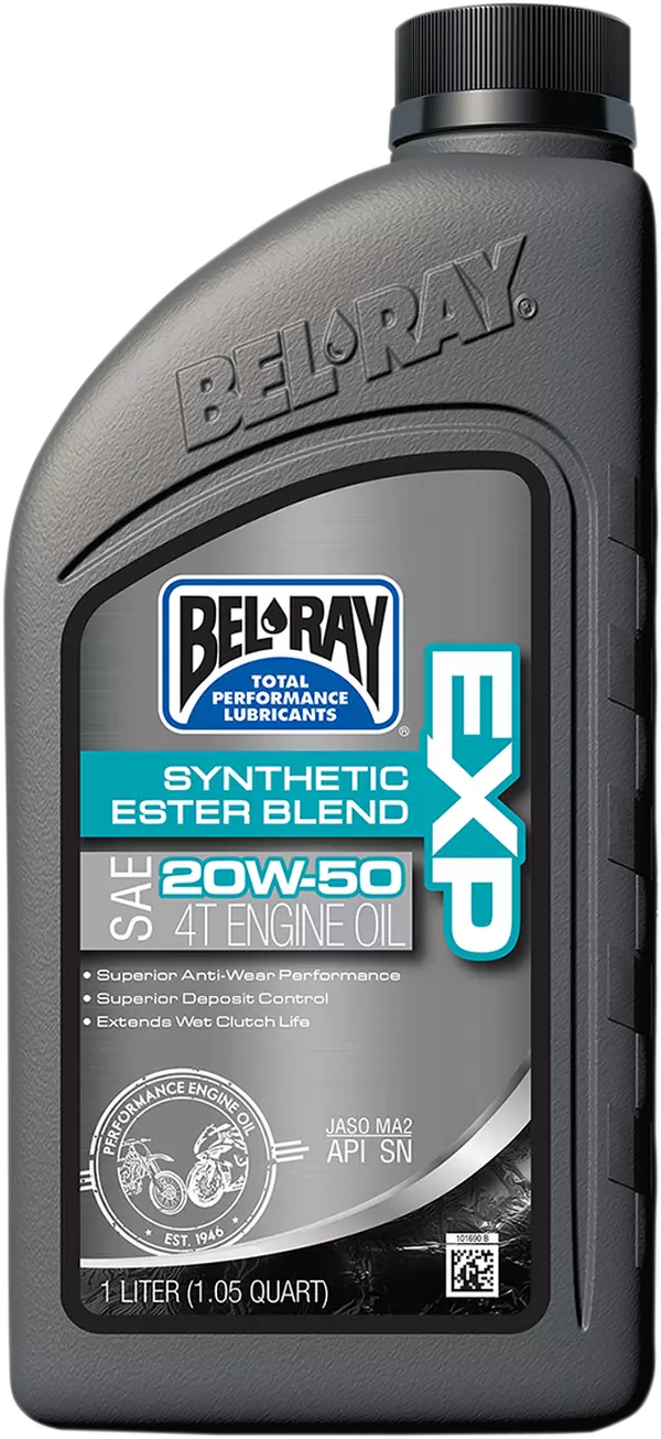 Олива моторна BEL-RAY EXP Synthetic Ester Blend 4T 20W-50 1л