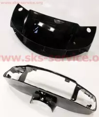 Пластик керма передній голова Suzuki SEPIA (old) чорний (Китай)