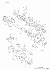 Plate,countershaft b (24741-48000-000)
