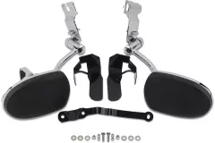 Підлокітники пасажира KURYAKYN HONDA GL 1800 (0822-0060), Чорний/Хром