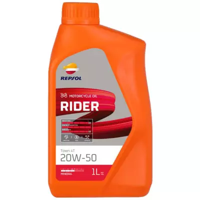 Олива моторна REPSOL RIDER 4T 20W-50 1 л.