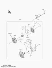Колодка,T=7.3 KVF360-A1 (490481088)