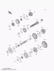 Розпорка KLX125DBF (920260727)