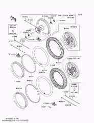 Спиця-зовнішня,FR,231.5MMX1 KX250 (410300003)