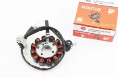 Статор магнето (генератора) Yamaha JOG SA-36J / 39J (12 котушок роз`єм мама / мама 2 + 2), (HAORUN)
