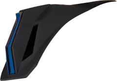 Змінний плавник для шоломів ICON Airform, Чорний/Синій