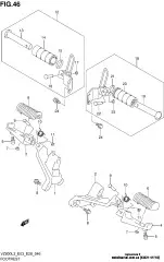 Bracket,fr footrest (43521-41F10-000)