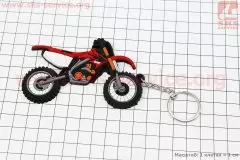 Брелок MOTOCROSS резиновий 86х62мм (Китай)