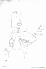 Cap assy,fuel tank (44200-46900-000)