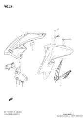 Cover,tank dr-z125/k (44271-08GA0-019)