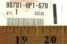 Ключ KEY SUNK 3MM (90701-HP1-670)