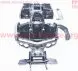 Комплект пластику на квадроцикл 11 деталей ATV 400 чорний (Китай) - Фото 2
