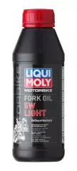 Олива для гідравлічної вилки LIQUI MOLY MOTORBIKE (MOTORRAD) FORK OIL LIGHT синтетична 5W 0.5л